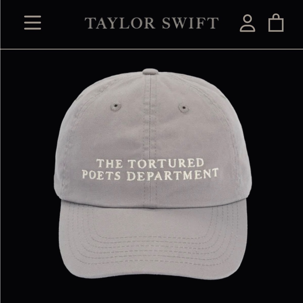 The Tortured Poets Department Gray Dad Hat